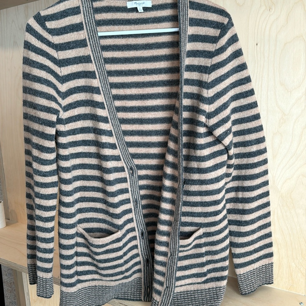 Madewell Merino Wood Cardigan - Size Large